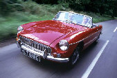 mgb roadster classic sportscar